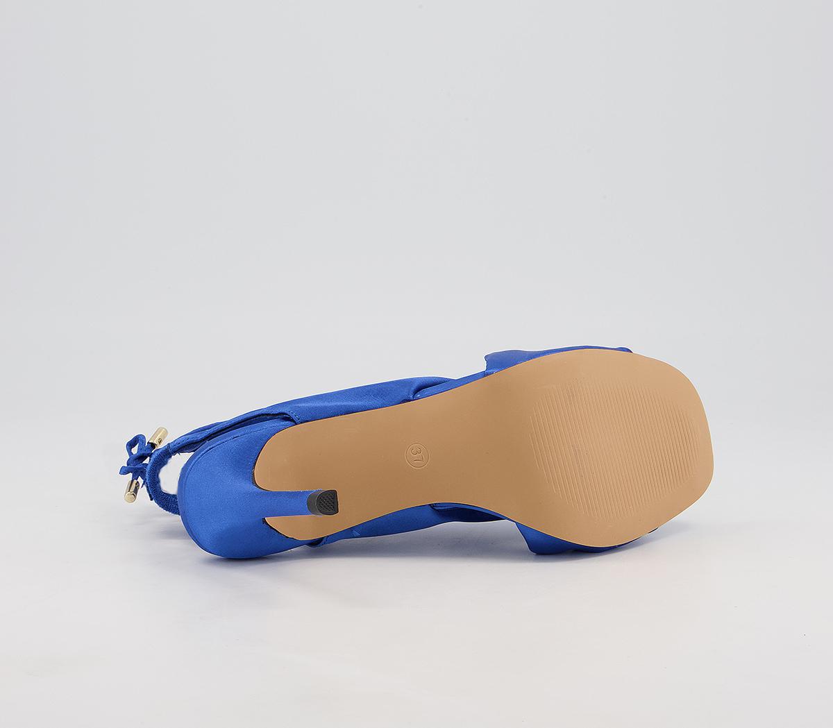 Office Hardware Twist Slingback Heels Office Hardware Twist Slingback Heels Electric Blue