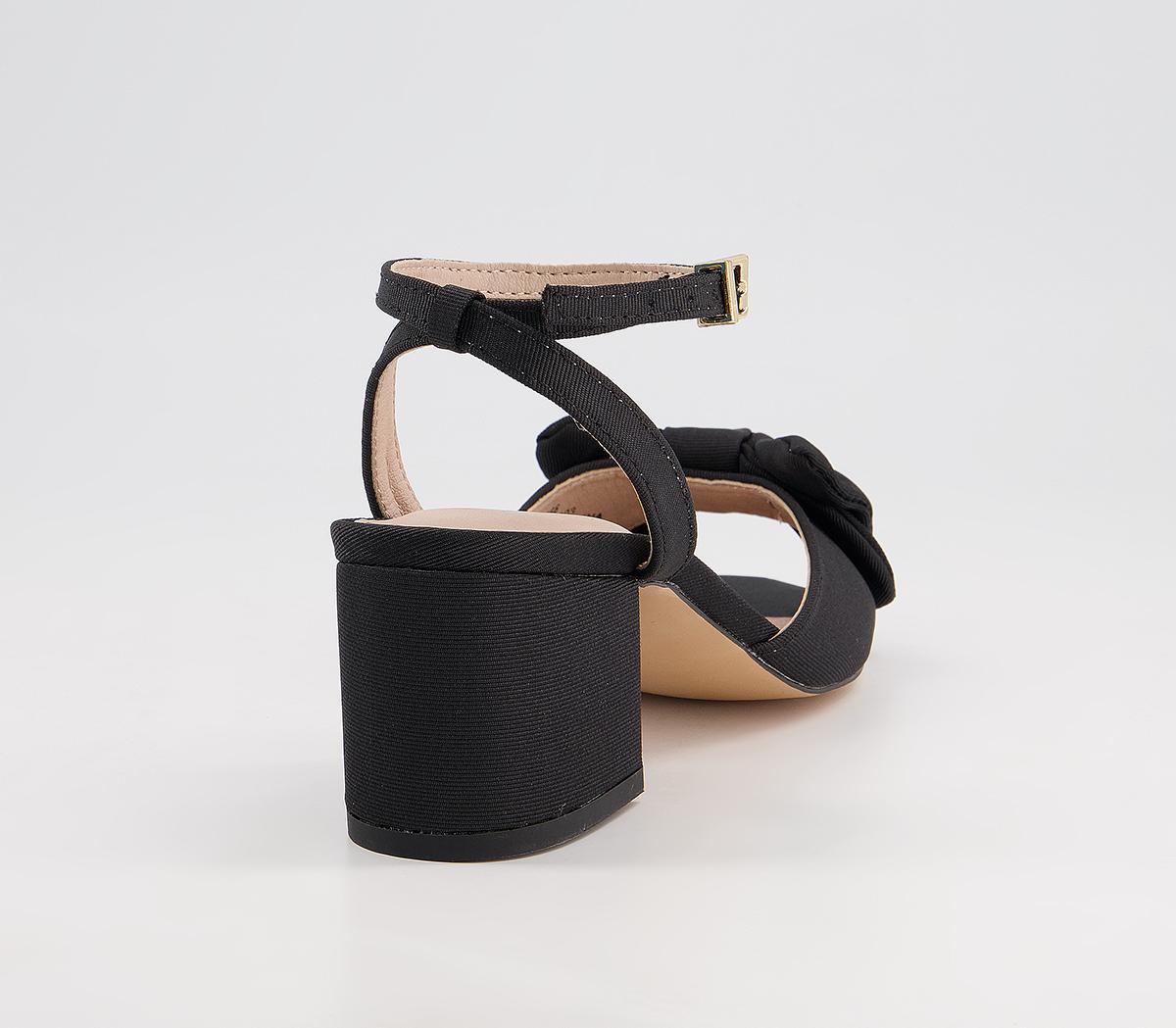 Office Maybe-baby Bow Block Heels Office Maybe-baby Bow Block Heels Black