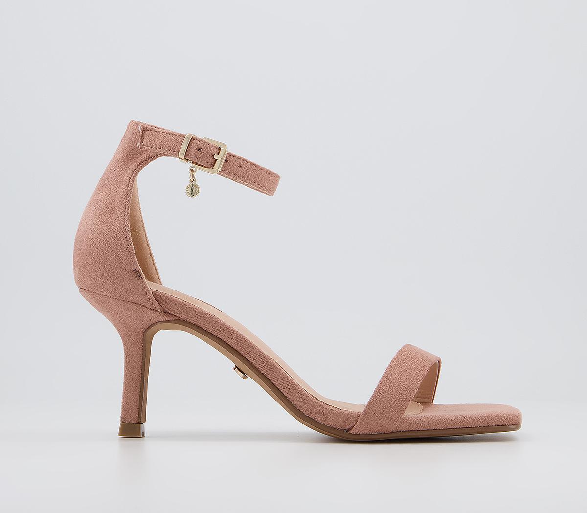Office Moderate Minimal Two Part Low Stiletto Mid Heeled Sandals Office Moderate Minimal Two Part Low Stiletto Mid Heeled Sandals Nude
