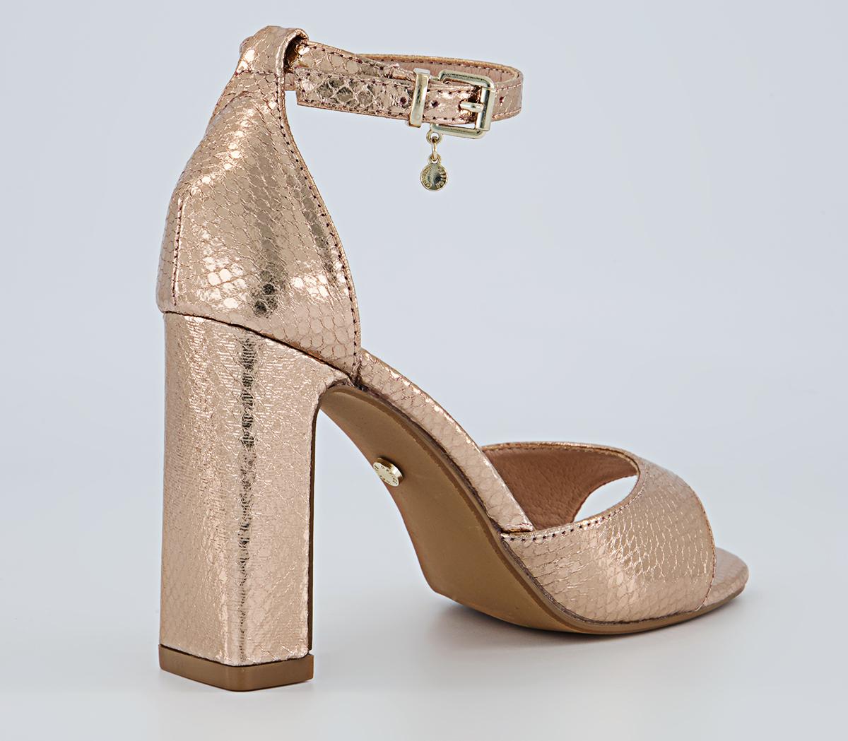 Office Hesitation Easy Two Part Block Heels Office Hesitation Easy Two Part Block Heels Bronze