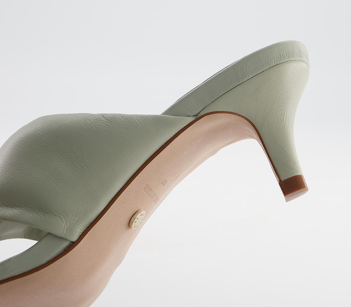 Office Much Wanted Padded Toe Thong Heels Office Much Wanted Padded Toe Thong Heels Sage Grey