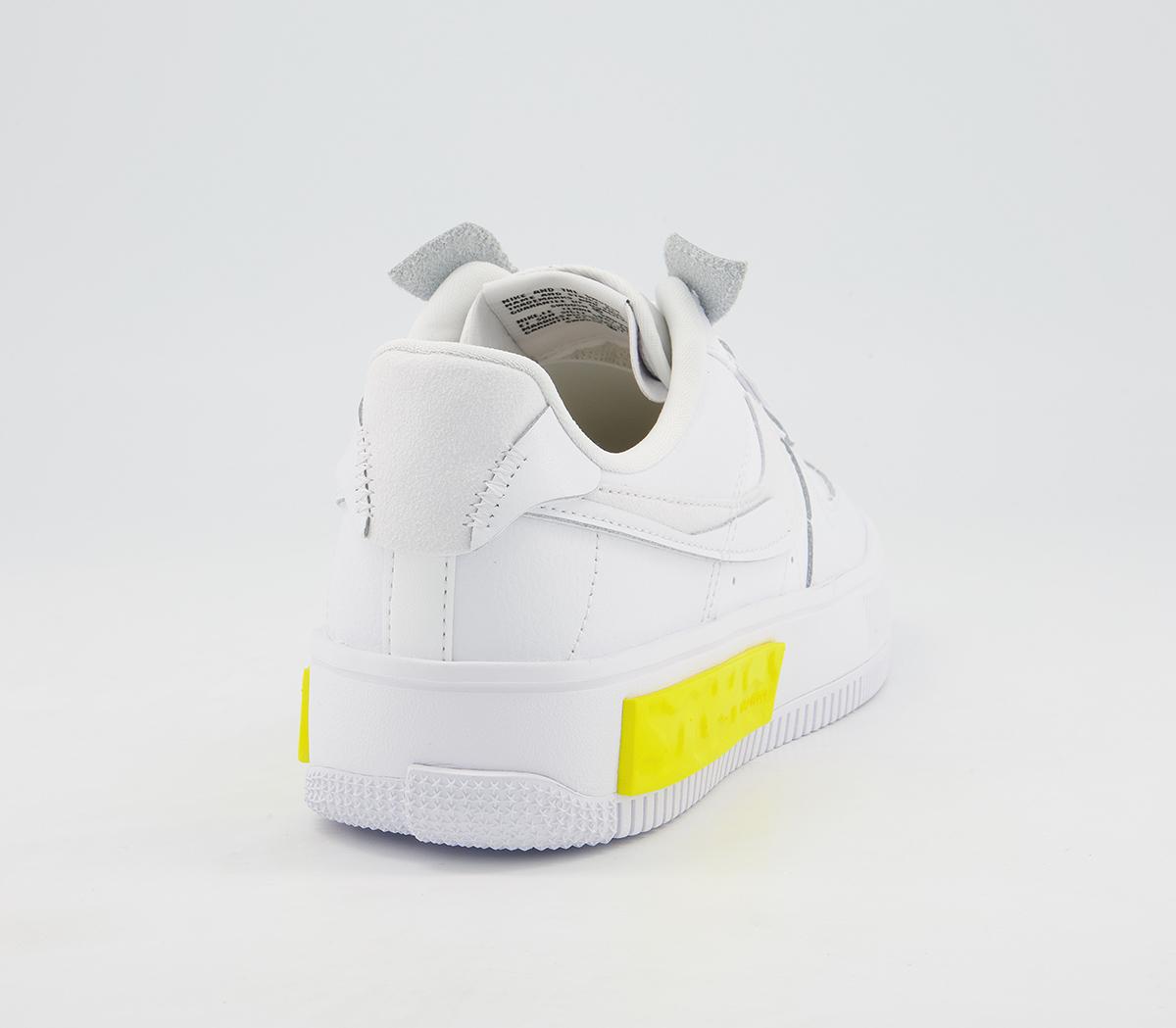 Nike Air Force 1 Fontanka Trainers Nike Air Force 1 Fontanka Trainers White Summit White Photon Dust Yellow Black