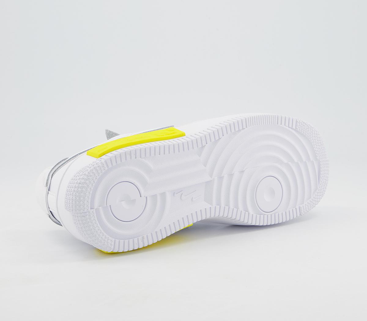 Nike Air Force 1 Fontanka Trainers Nike Air Force 1 Fontanka Trainers White Summit White Photon Dust Yellow Black