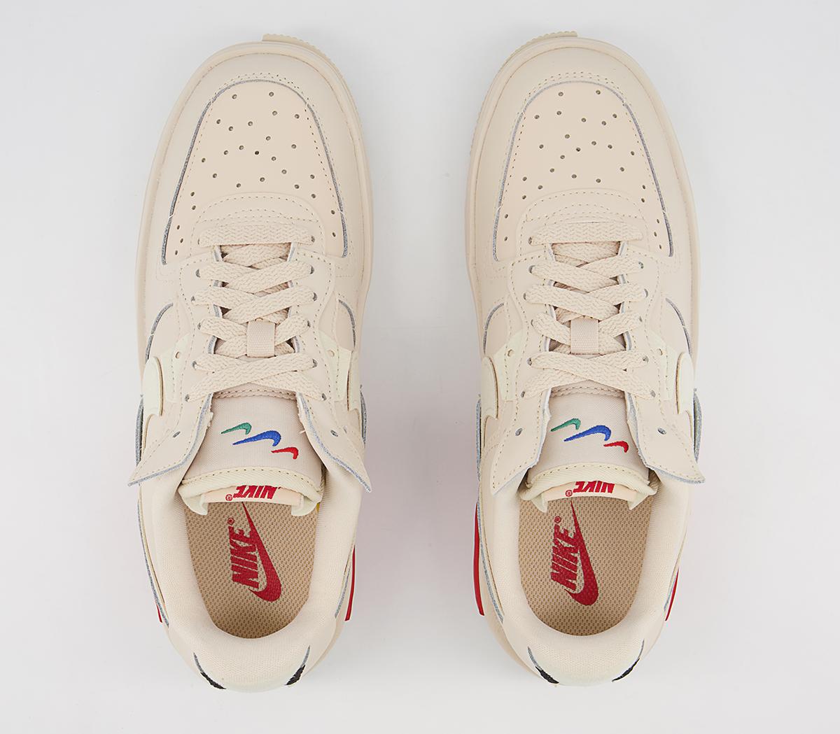 Nike Air Force 1 Fontanka Trainers Nike Air Force 1 Fontanka Trainers Pearl White Pearl White Pearl White Red