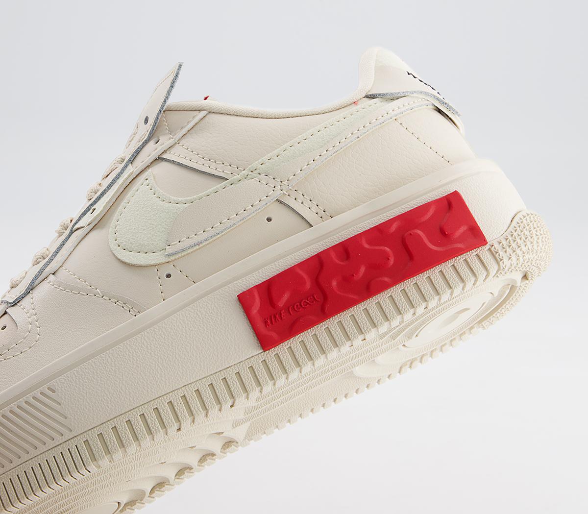 Nike Air Force 1 Fontanka Trainers Nike Air Force 1 Fontanka Trainers Pearl White Pearl White Pearl White Red