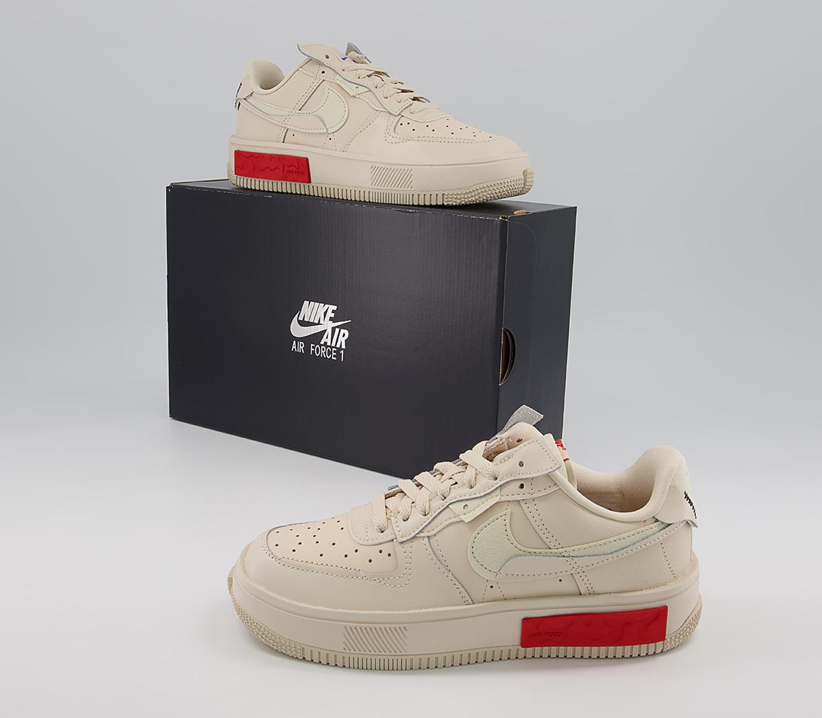 Nike Air Force 1 Fontanka Trainers Nike Air Force 1 Fontanka Trainers Pearl White Pearl White Pearl White Red