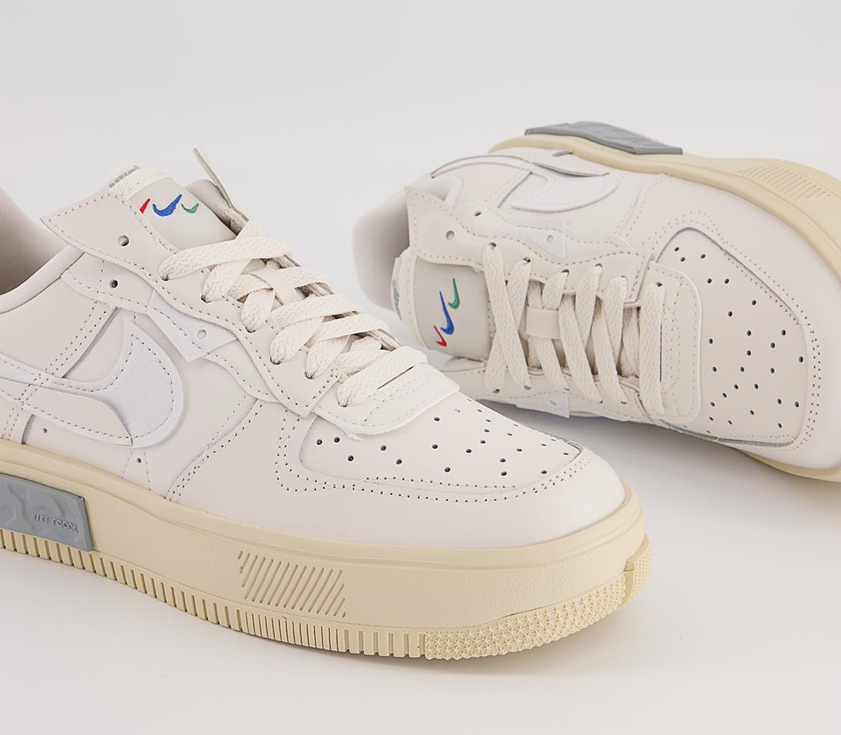 Nike Air Force 1 Fontanka Trainers Nike Air Force 1 Fontanka Trainers Phantom Phantom Beach Smoke Grey