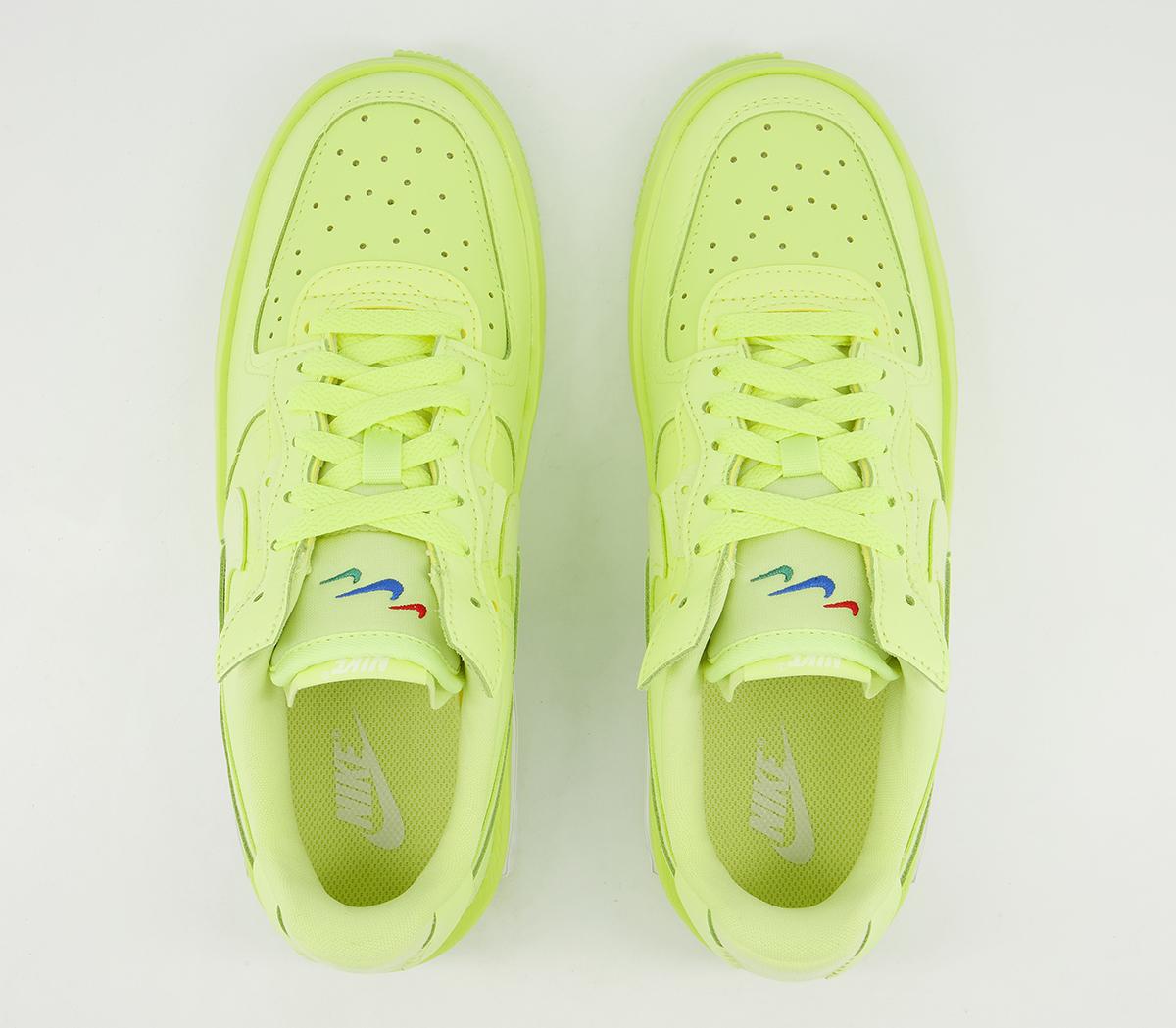 Nike Air Force 1 Fontanka Trainers Nike Air Force 1 Fontanka Trainers Yellow Strike Light Lemon Twist Light