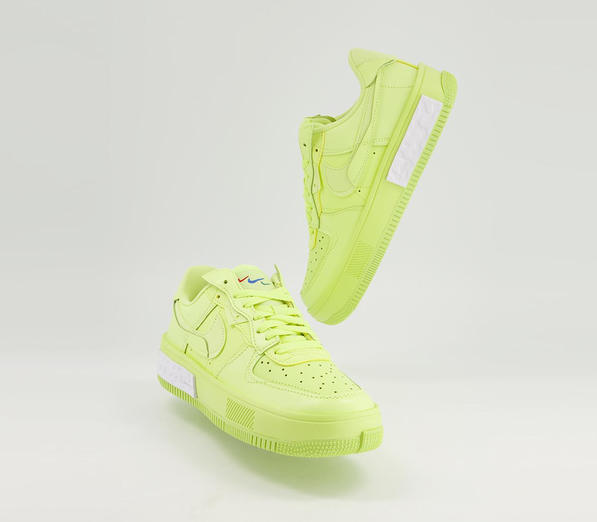 Nike Air Force 1 Fontanka Trainers Nike Air Force 1 Fontanka Trainers Yellow Strike Light Lemon Twist Light