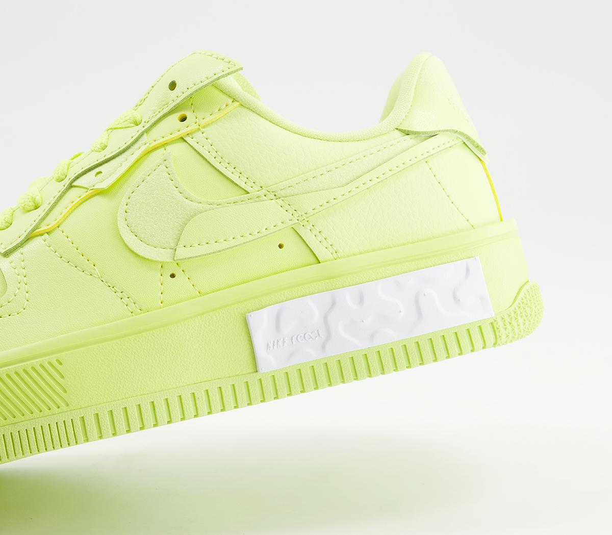 Nike Air Force 1 Fontanka Trainers Nike Air Force 1 Fontanka Trainers Yellow Strike Light Lemon Twist Light