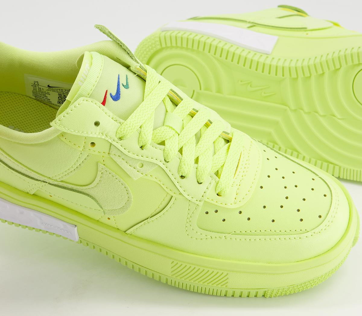 Nike Air Force 1 Fontanka Trainers Nike Air Force 1 Fontanka Trainers Yellow Strike Light Lemon Twist Light