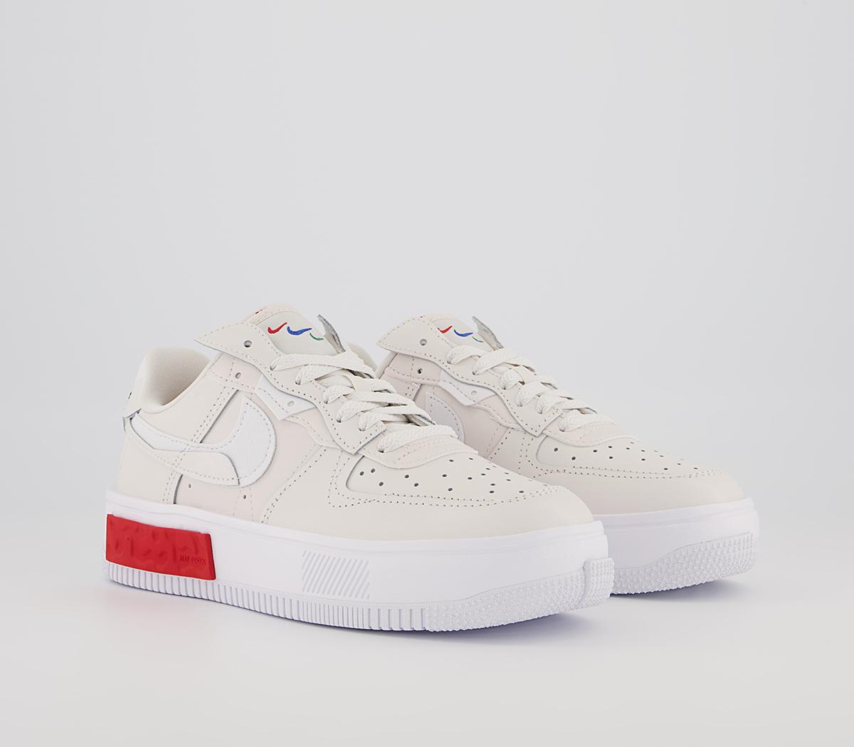 Nike Air Force 1 Fontanka Trainers Nike Air Force 1 Fontanka Trainers Phantom Uni Red
