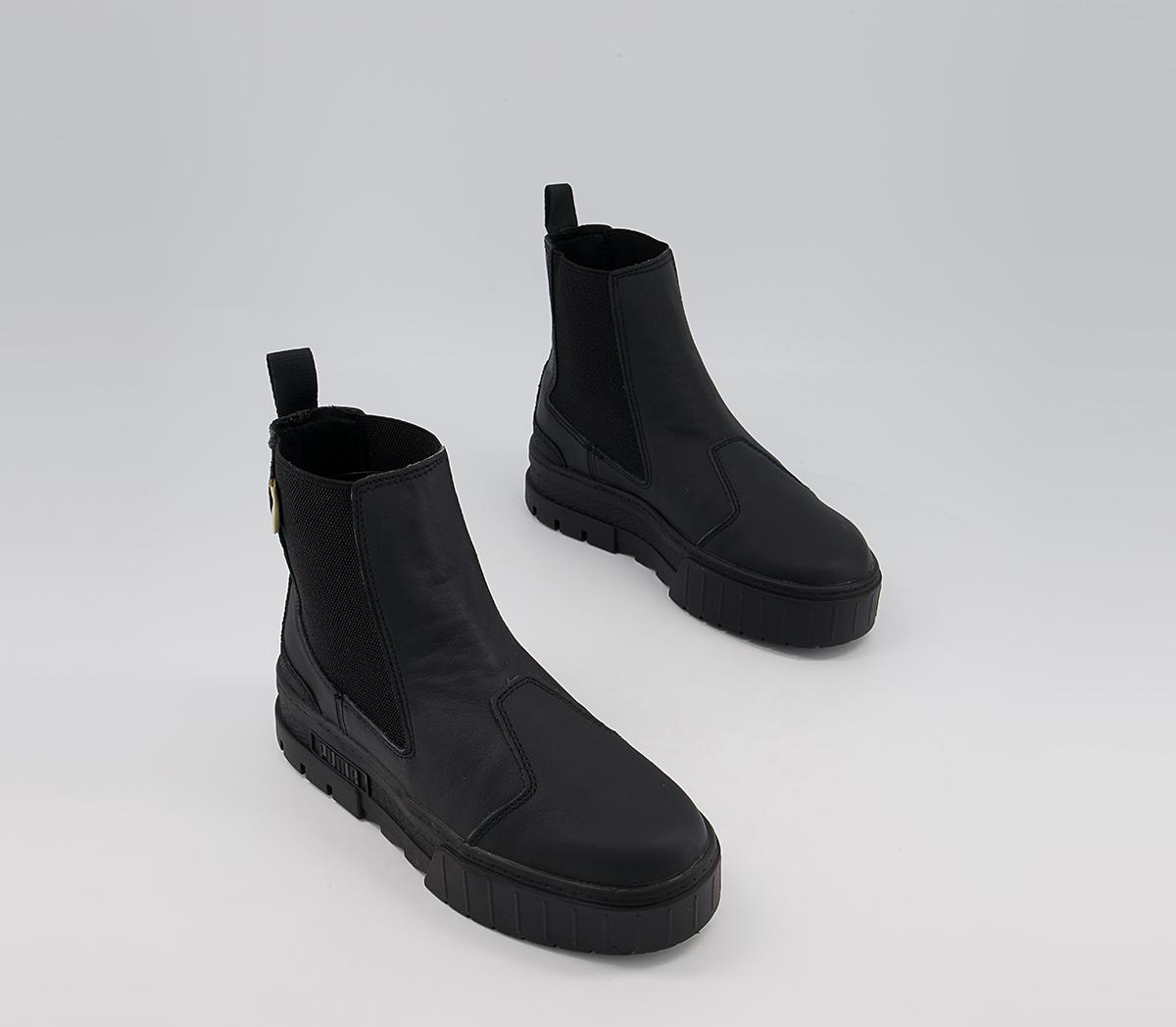 PUMA Mayze Chelsea Boots Puma Black - Women's Ankle Boots