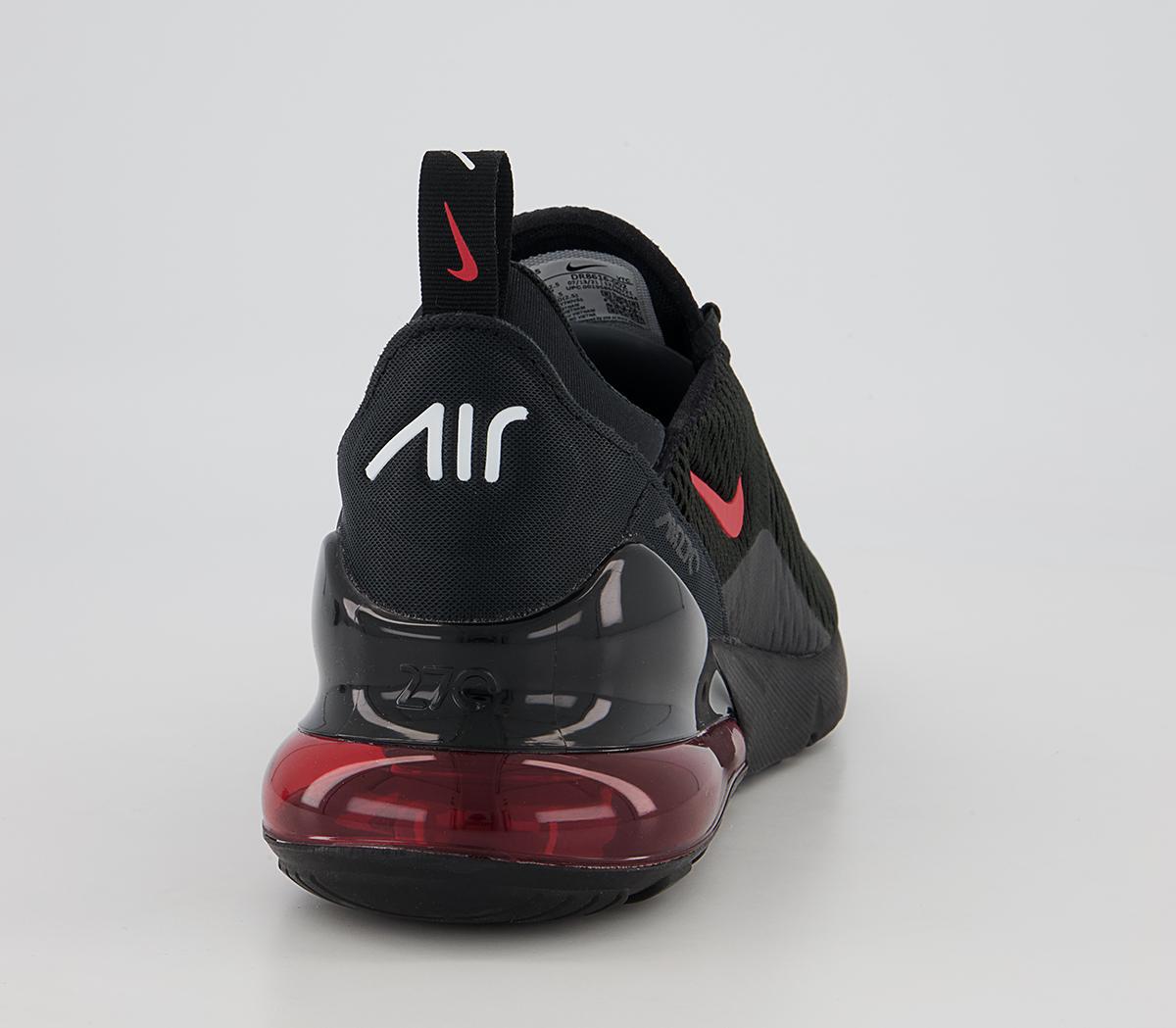 Nike Air Max 270 Trainers Nike Air Max 270 Trainers Black University Red White