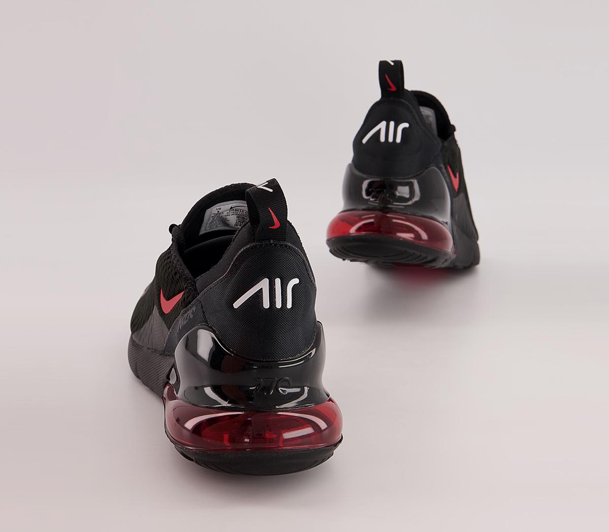 Nike Air Max 270 Trainers Nike Air Max 270 Trainers Black University Red White