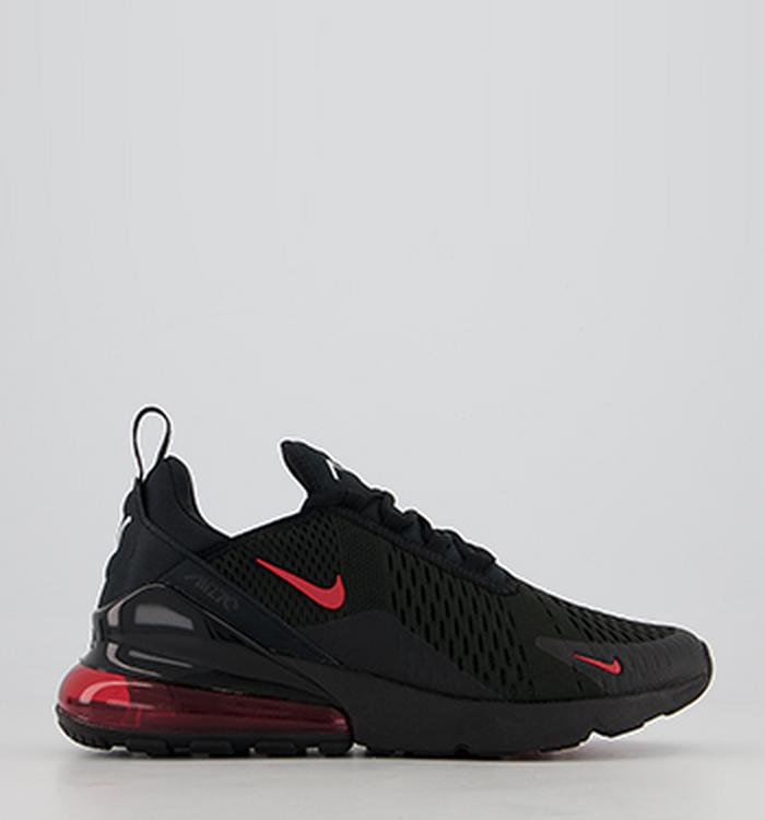 Nike Air Max 270 Trainers Black University Red White