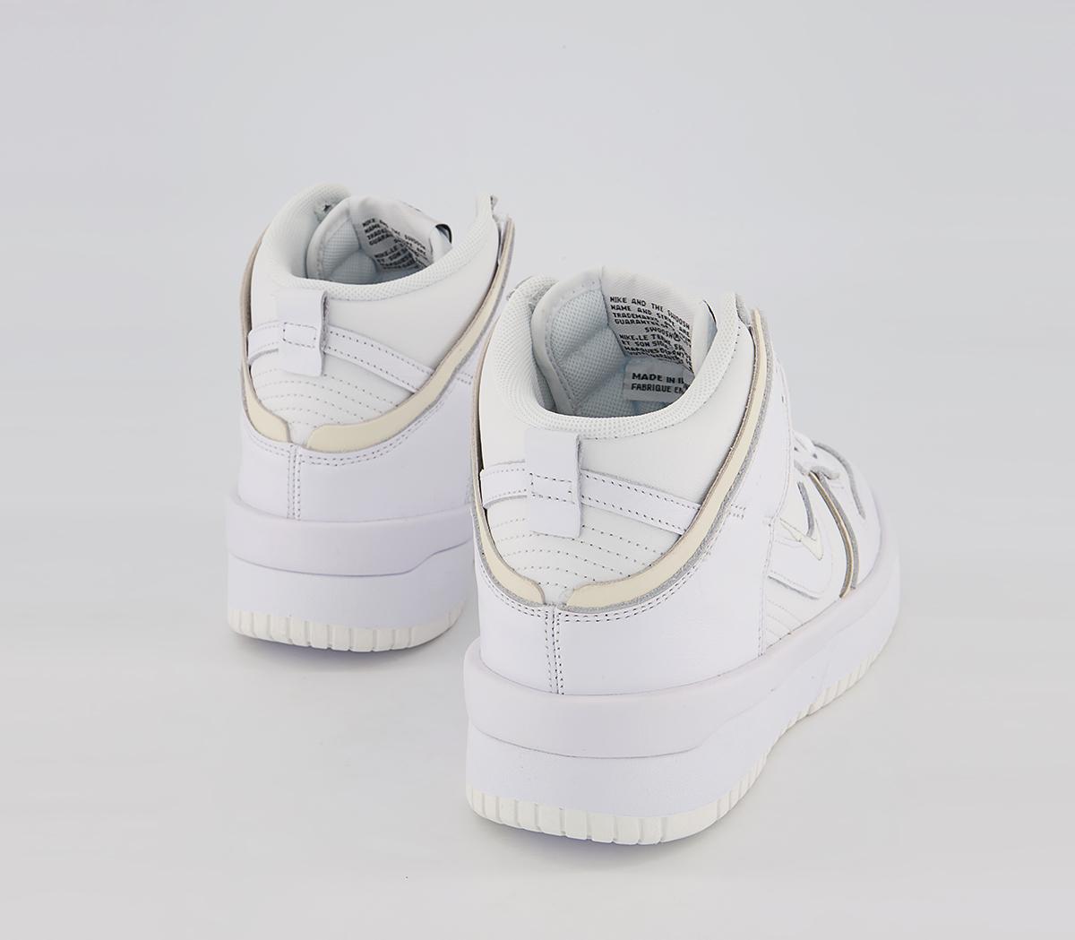 Nike Dunk High Up Trainers Nike Dunk High Up Trainers Summit White White Sail Black