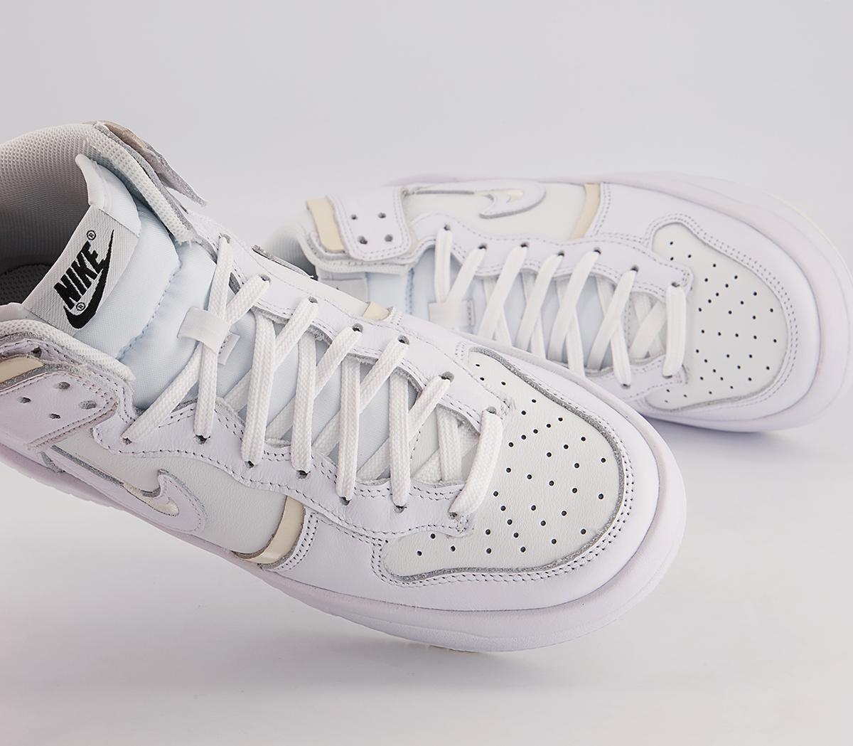 Nike Dunk High Up Trainers Nike Dunk High Up Trainers Summit White White Sail Black