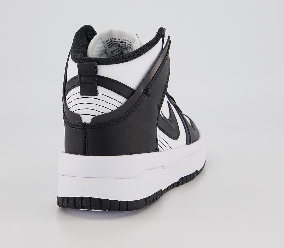 Nike Dunk High Up Trainers Nike Dunk High Up Trainers White Black Smoke Grey