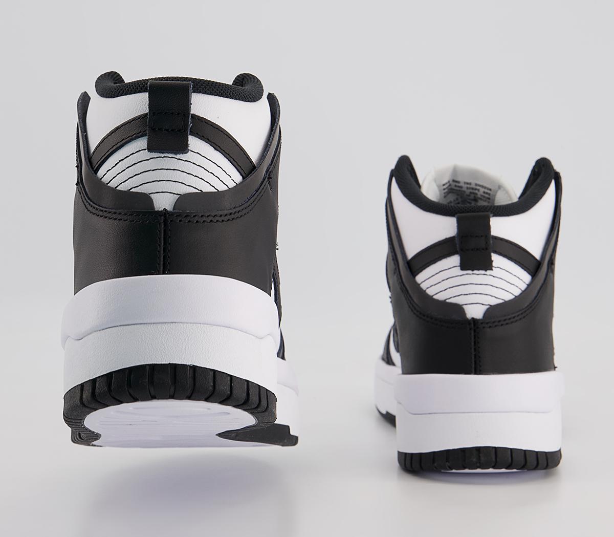 Nike Dunk High Up Trainers Nike Dunk High Up Trainers White Black Smoke Grey