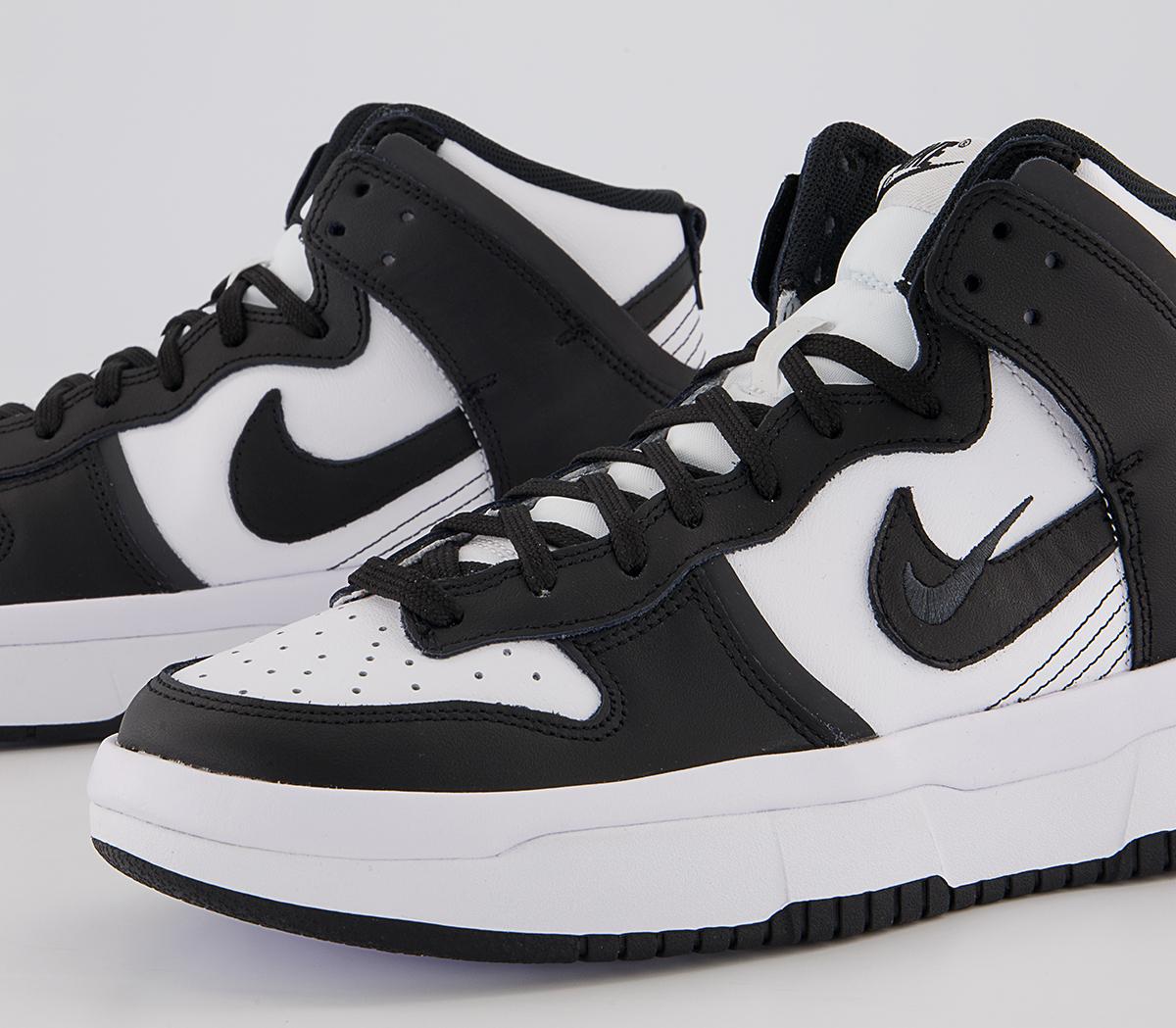 Nike Dunk High Up Trainers Nike Dunk High Up Trainers White Black Smoke Grey