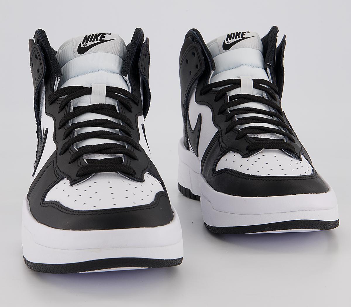 Nike Dunk High Up Trainers Nike Dunk High Up Trainers White Black Smoke Grey