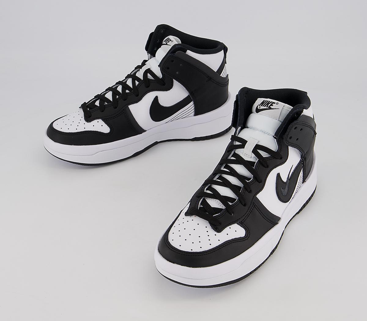 Nike Dunk High Up Trainers Nike Dunk High Up Trainers White Black Smoke Grey