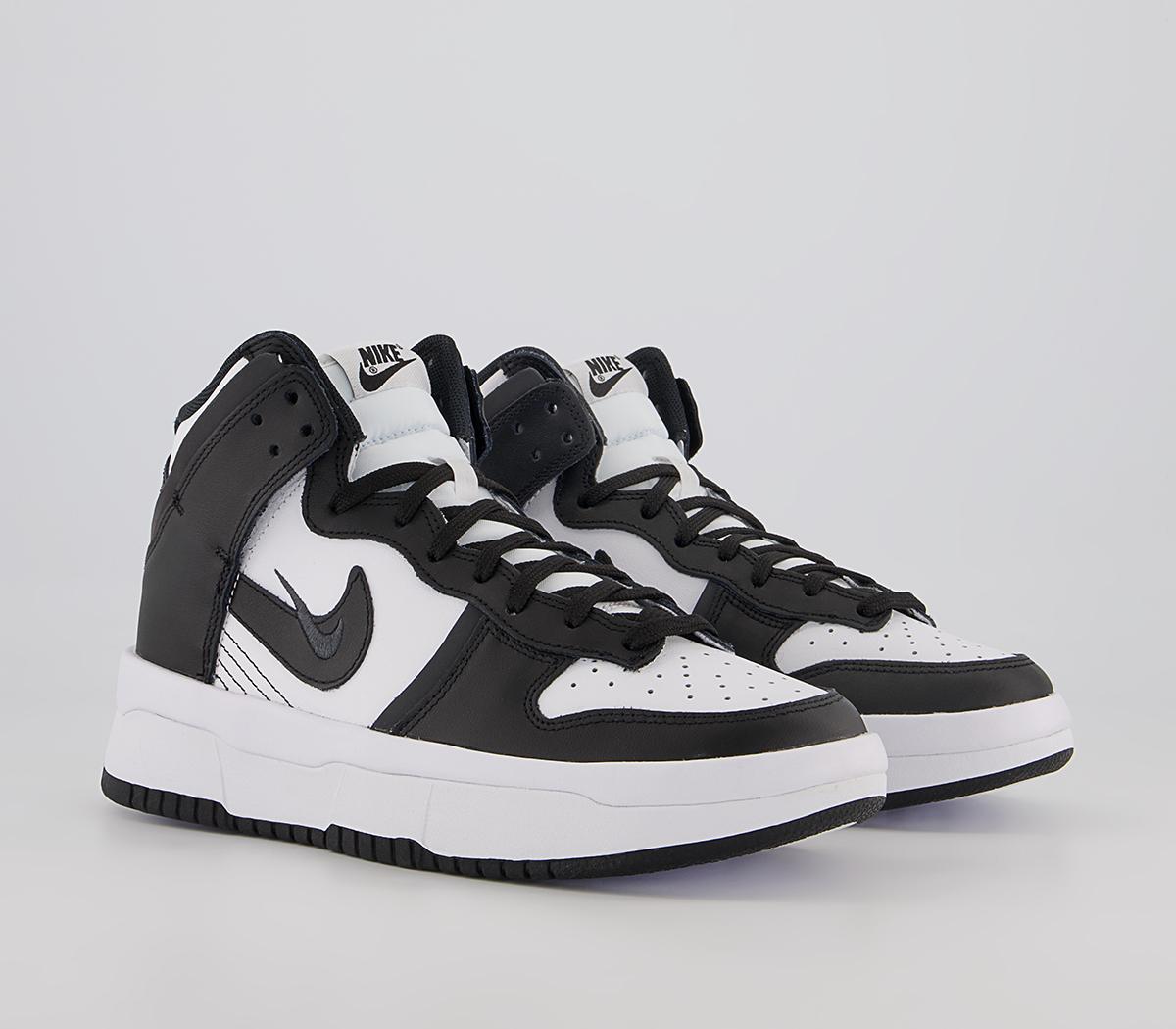 Nike Dunk High Up Trainers Nike Dunk High Up Trainers White Black Smoke Grey