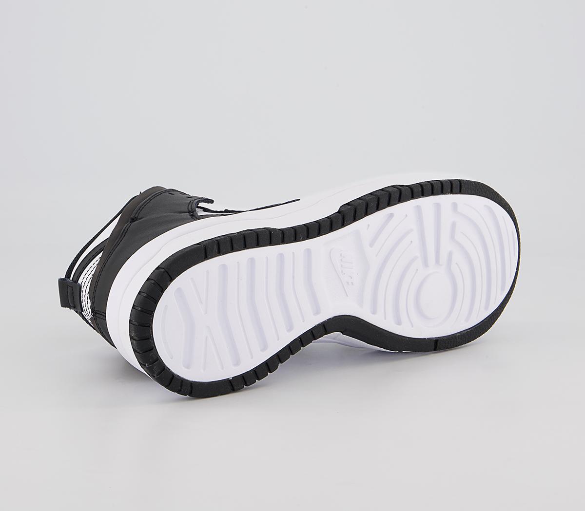 Nike Dunk High Up Trainers Nike Dunk High Up Trainers White Black Smoke Grey