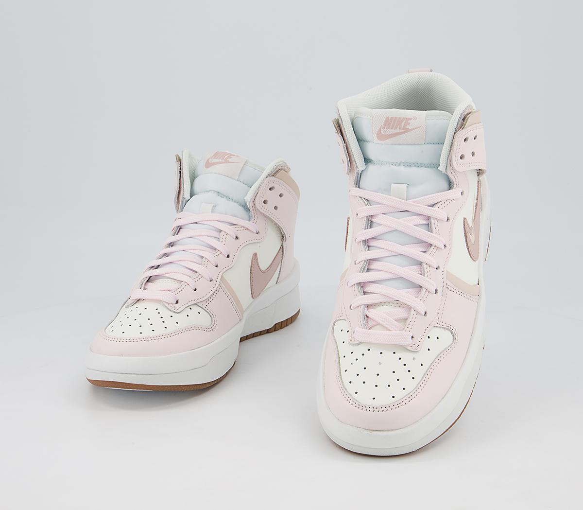 Nike Dunk High Rebel Trainers Nike Dunk High Rebel Trainers Sail Pink Soft Pink Pearl White Gum