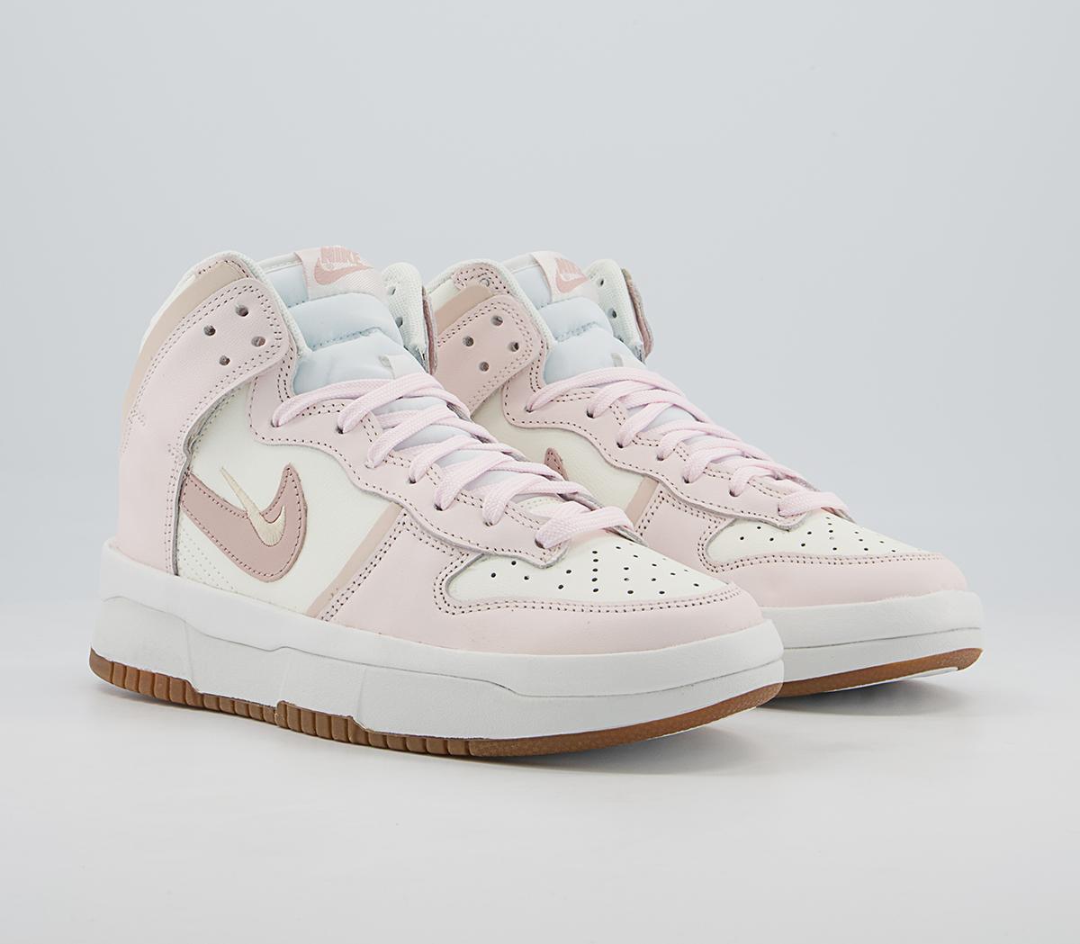 Nike Dunk High Rebel Trainers Nike Dunk High Rebel Trainers Sail Pink Soft Pink Pearl White Gum