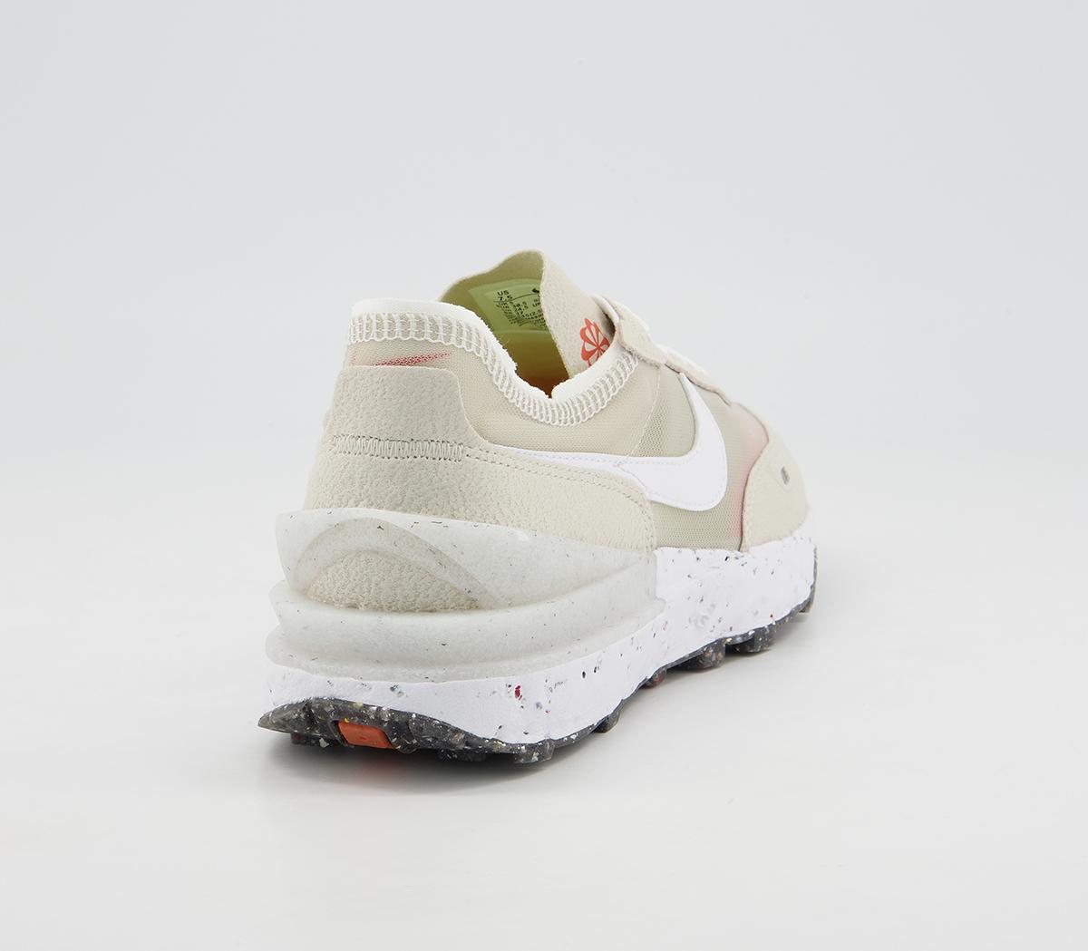Nike Waffle One Crater M2Z2 Trainers Nike Waffle One Crater M2Z2 Trainers Cream White Orange Black