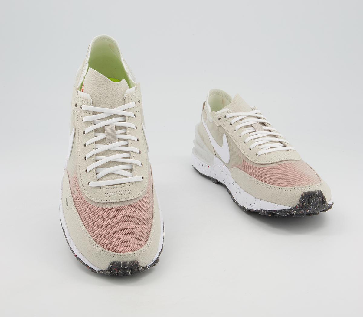 Nike Waffle One Crater M2Z2 Trainers Nike Waffle One Crater M2Z2 Trainers Cream White Orange Black