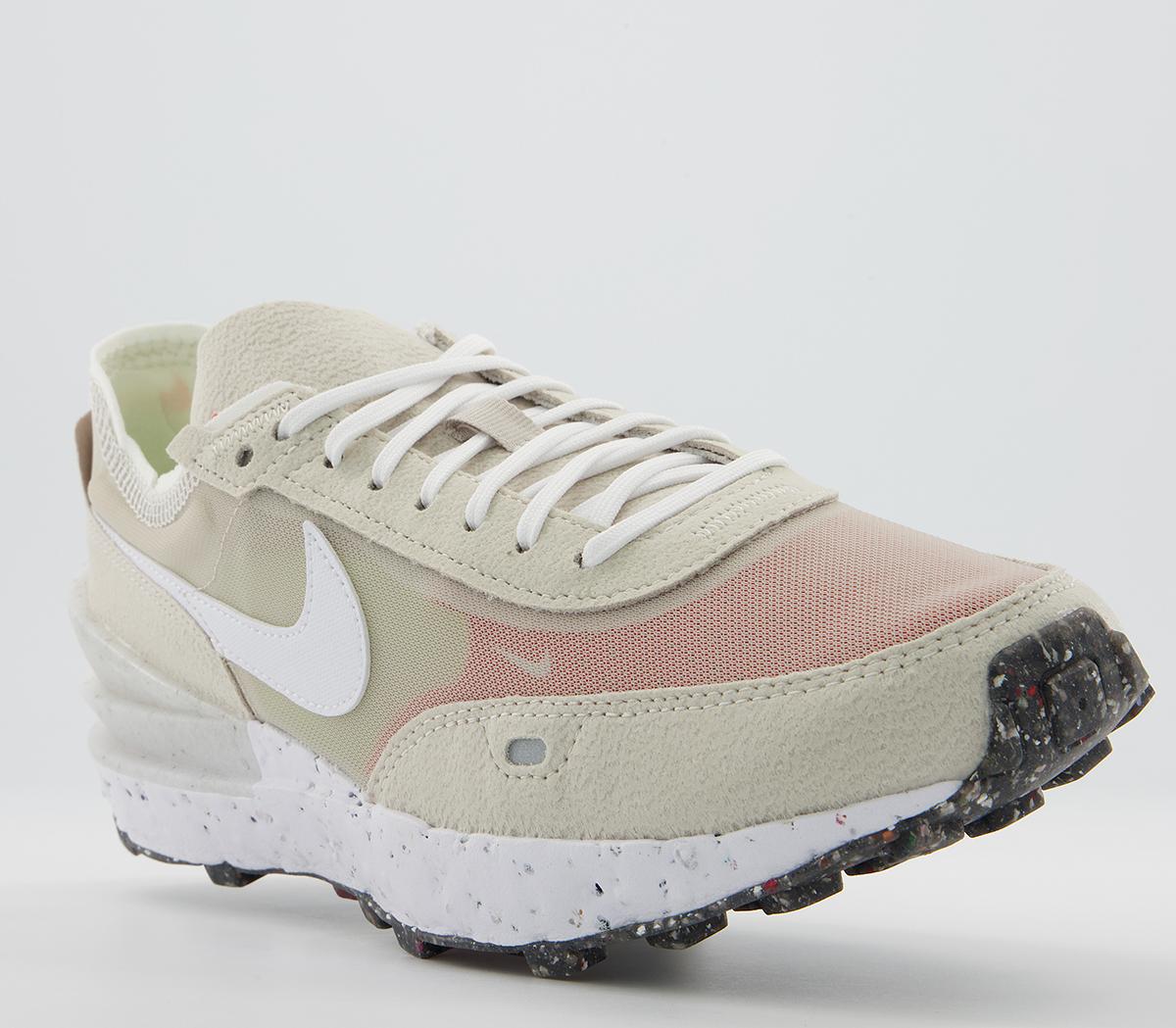 Nike Waffle One Crater M2Z2 Trainers Nike Waffle One Crater M2Z2 Trainers Cream White Orange Black