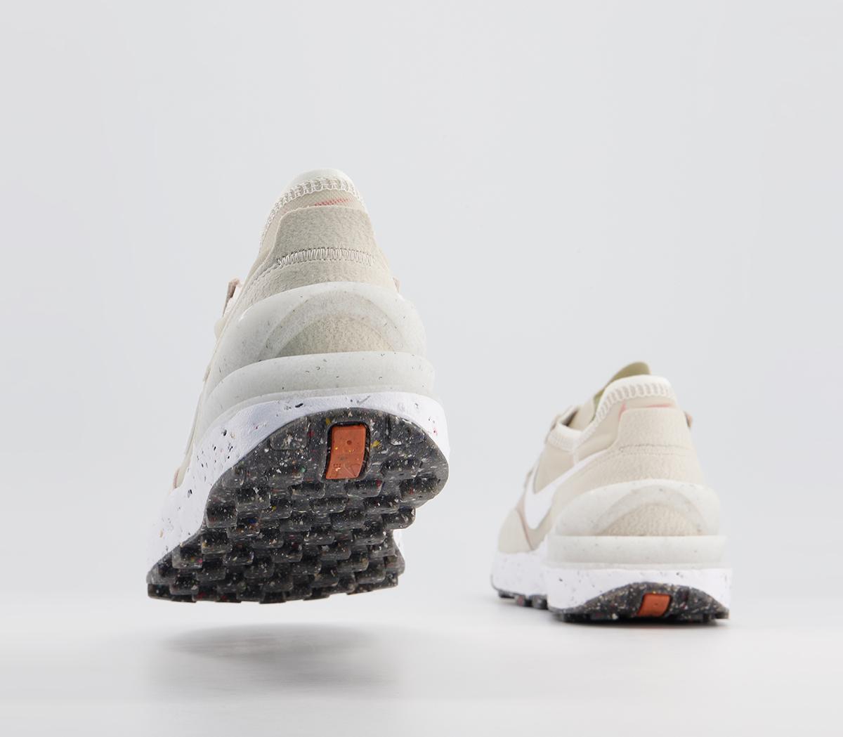 Nike Waffle One Crater M2Z2 Trainers Nike Waffle One Crater M2Z2 Trainers Cream White Orange Black