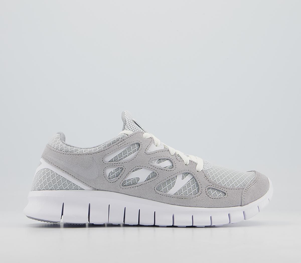 Grey nike store free run 2