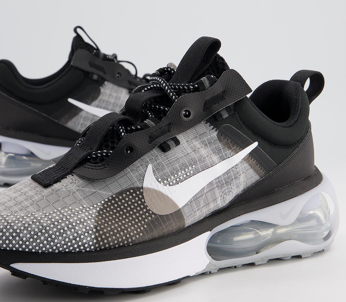 Nike Air Max 2021 Trainers Nike Air Max 2021 Trainers Black White Silver Smoke Grey