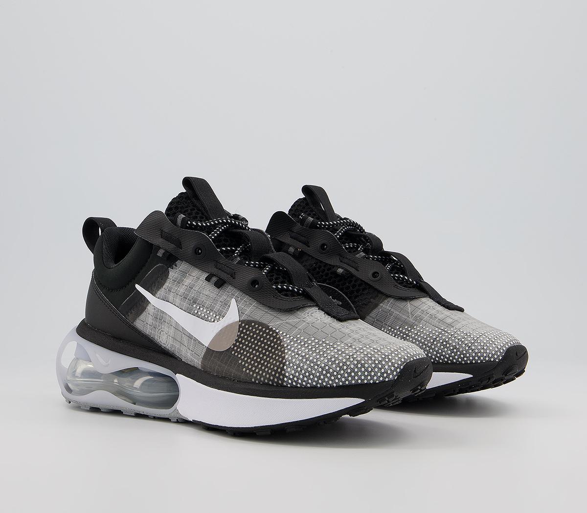 Nike Air Max 2021 Trainers Nike Air Max 2021 Trainers Black White Silver Smoke Grey