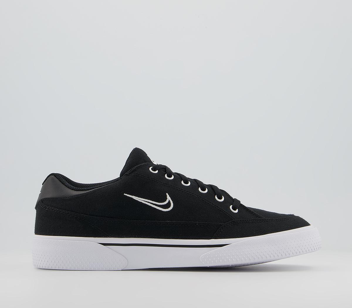 black nike classic trainers