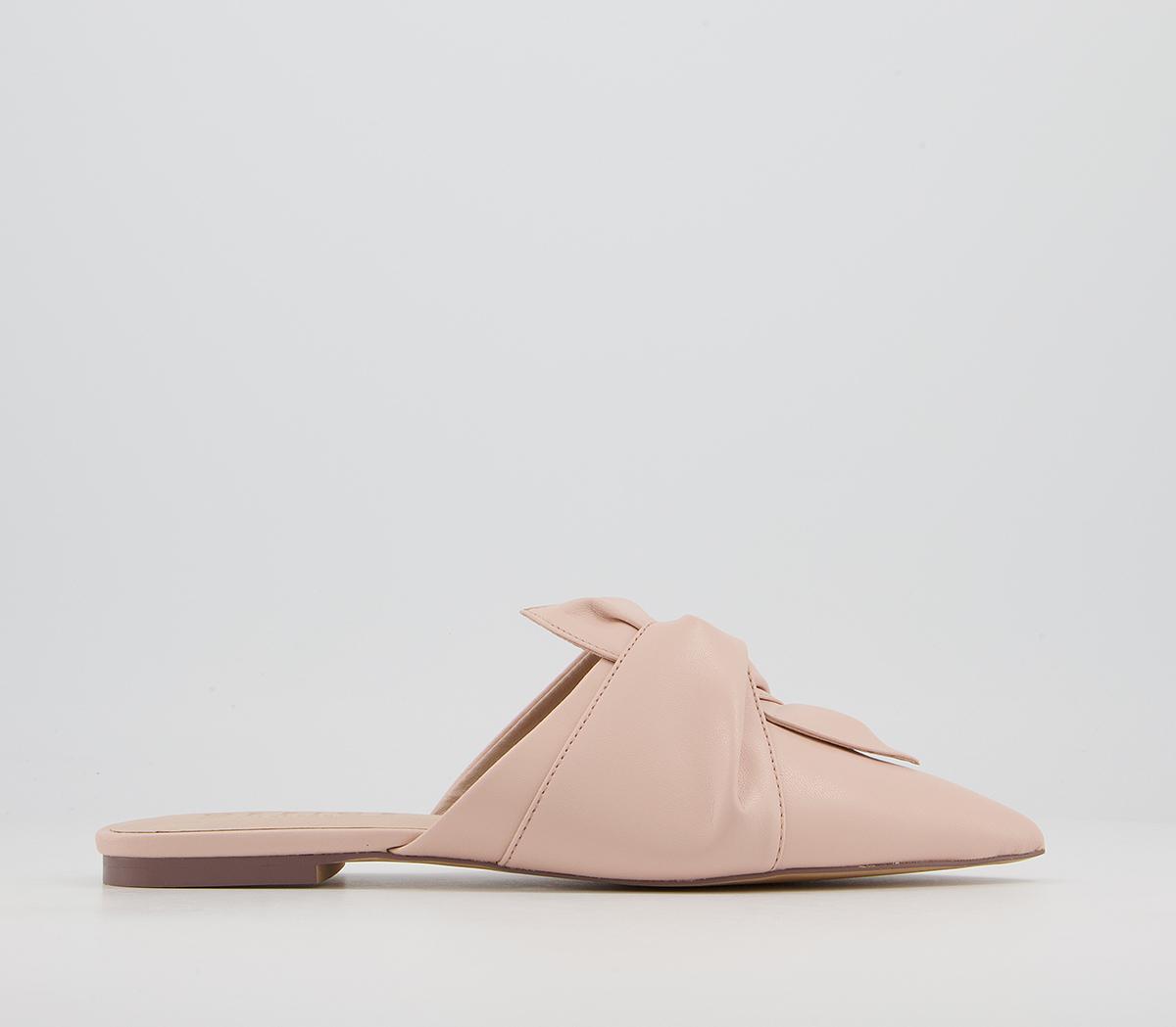 Office Franz Twisted Vamp Mules Office Franz Twisted Vamp Mules Pale Nude