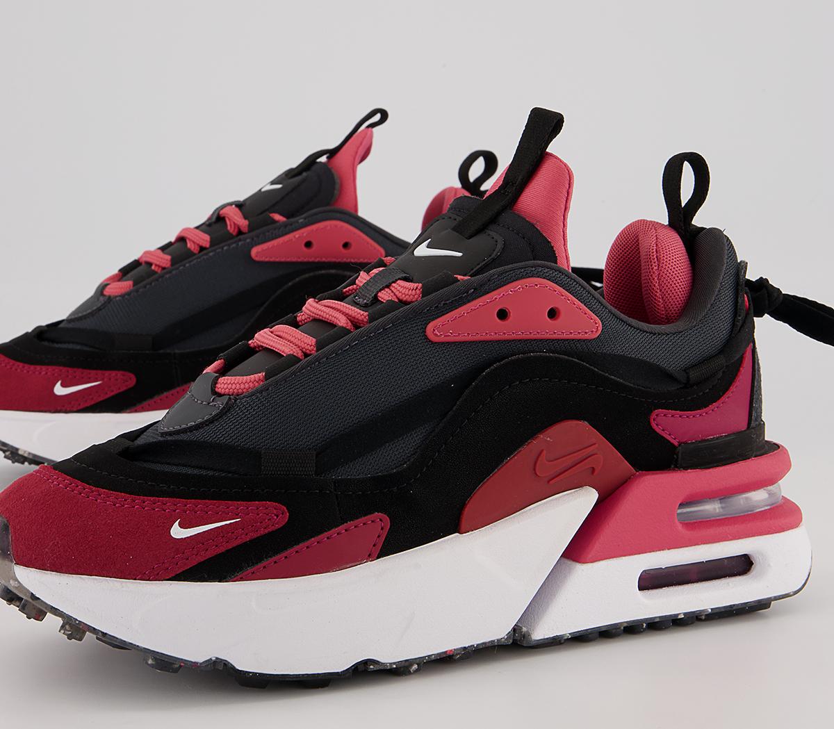 Nike Air Max Furyosa Trainers Nike Air Max Furyosa Trainers Black White Archaeo Pink Pomegranate