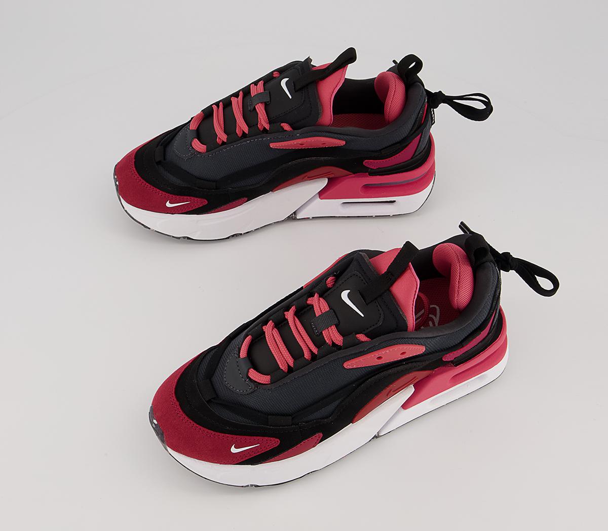 Nike Air Max Furyosa Trainers Nike Air Max Furyosa Trainers Black White Archaeo Pink Pomegranate