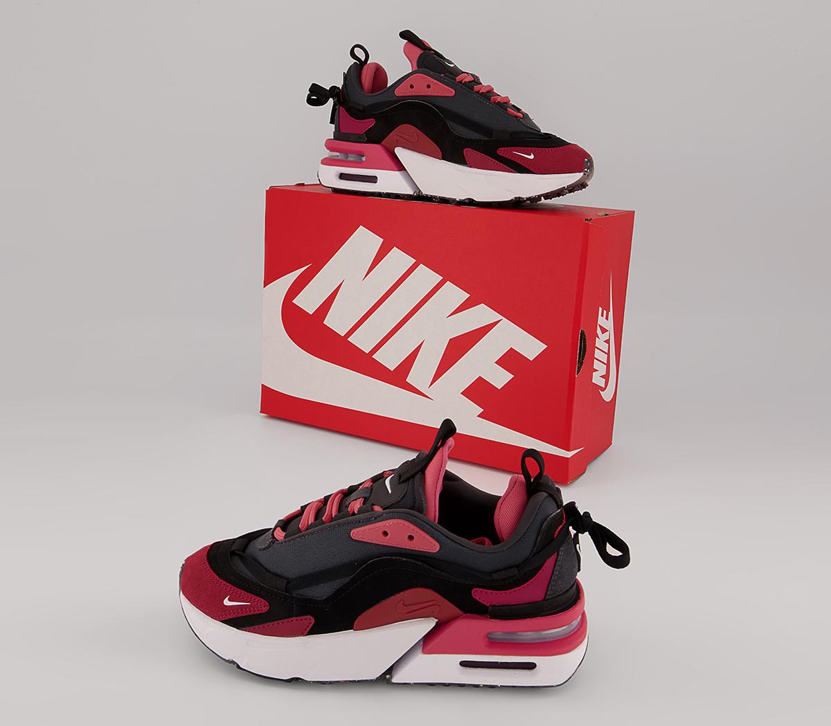 Nike Air Max Furyosa Trainers Nike Air Max Furyosa Trainers Black White Archaeo Pink Pomegranate