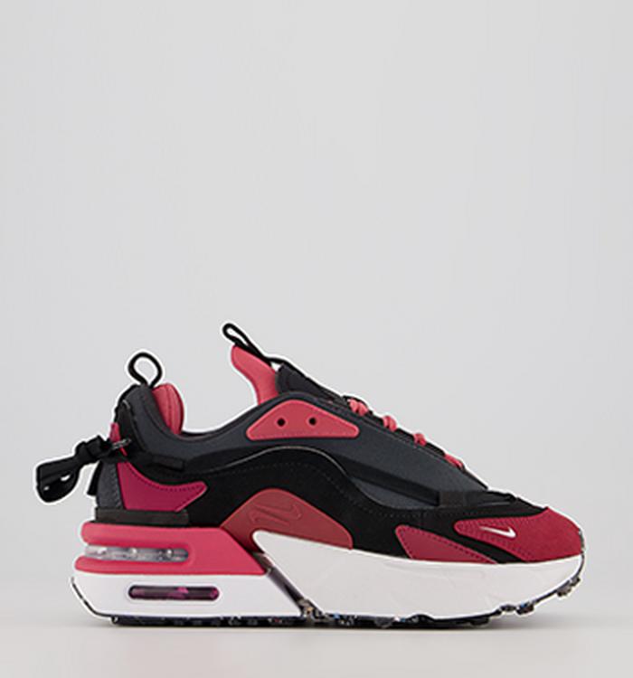 Nike Air Max Furyosa Trainers Black White Archaeo Pink Pomegranate