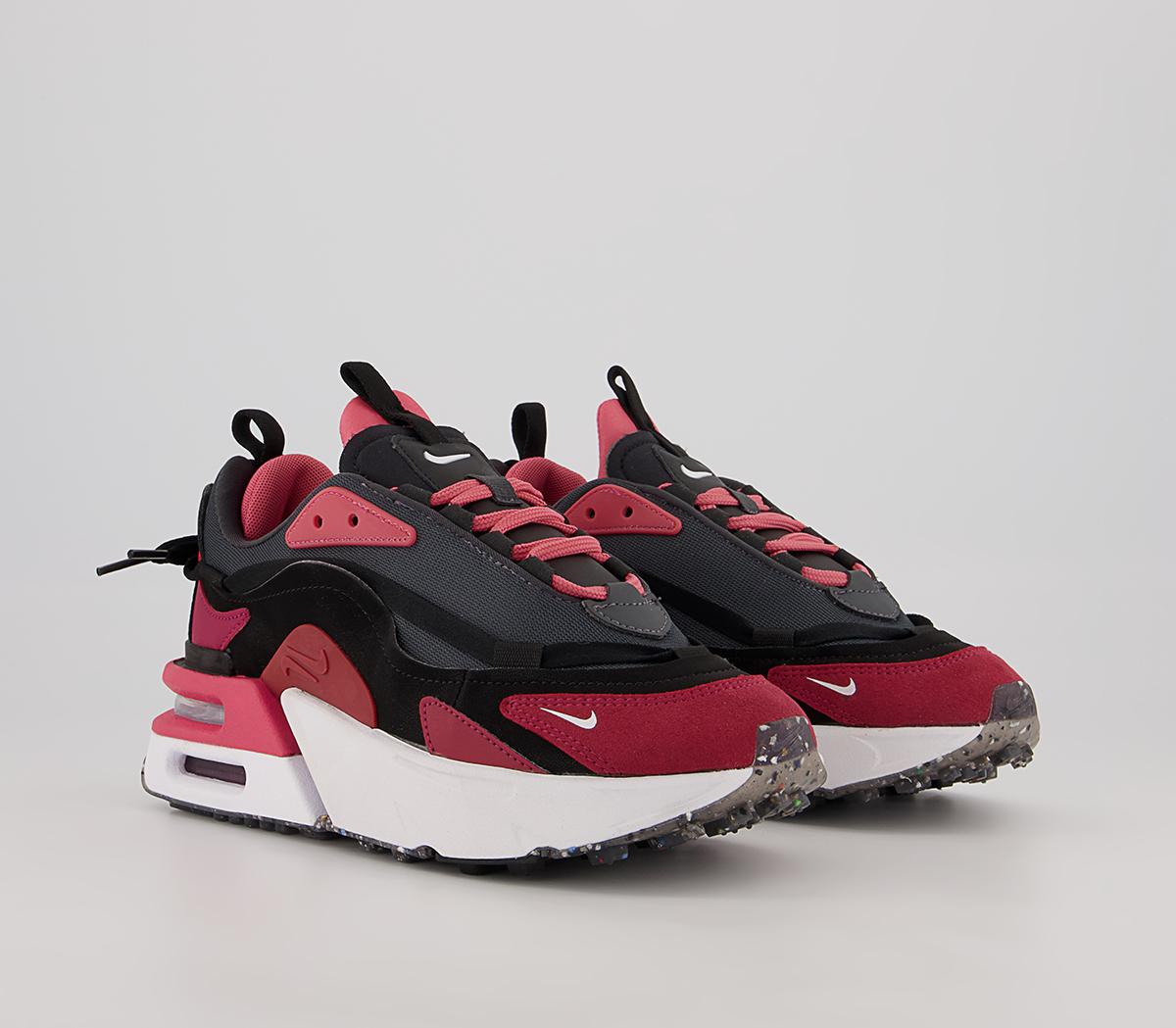 Nike Air Max Furyosa Trainers Nike Air Max Furyosa Trainers Black White Archaeo Pink Pomegranate