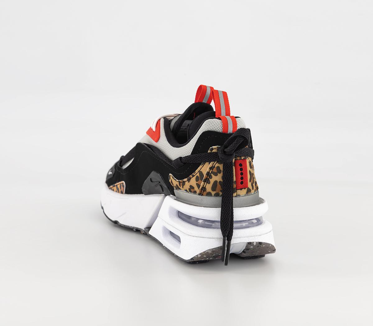 NikeAir Max Furyosa Trainers NikeAir Max Furyosa Trainers Black Black Light Bone Habanero Red