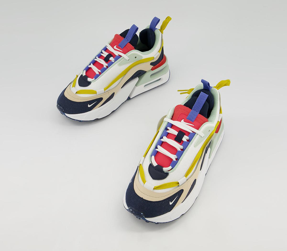 NikeAir Max Furyosa Trainers NikeAir Max Furyosa TrainersRattan Summit White Obsidian Pistachio Frost Lobst