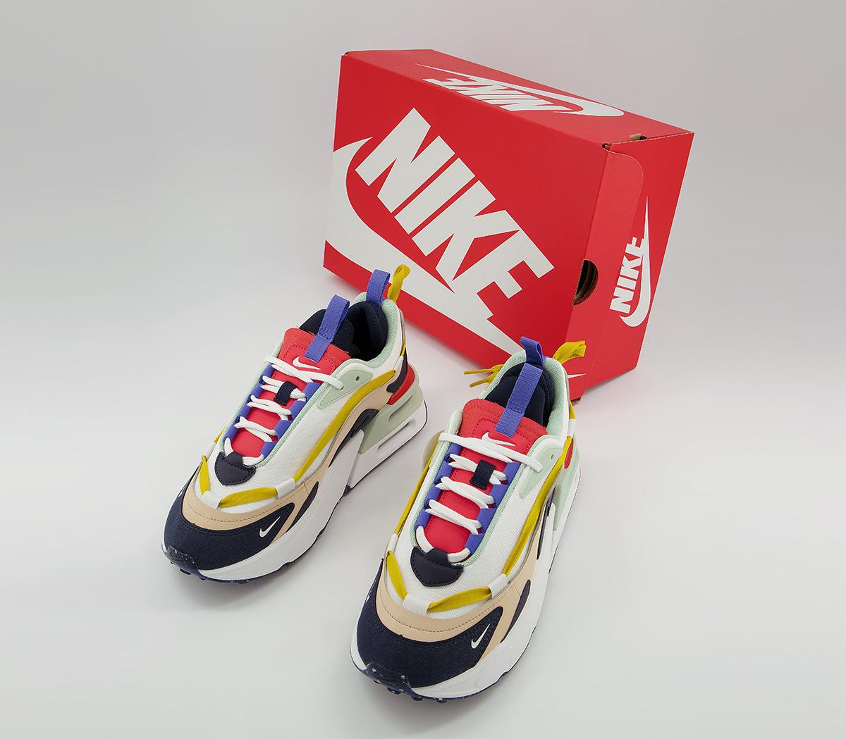 NikeAir Max Furyosa Trainers NikeAir Max Furyosa TrainersRattan Summit White Obsidian Pistachio Frost Lobst