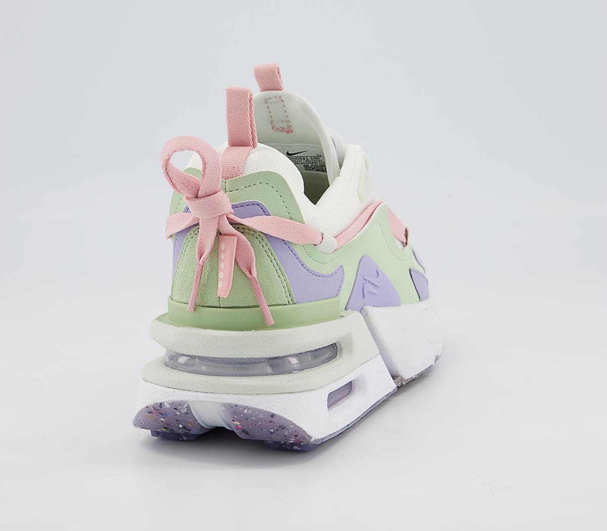 Nike Air Max Furyosa Trainers Nike Air Max Furyosa Trainers Summit White Purple Dawn Honeydew Spruce Aura Pink