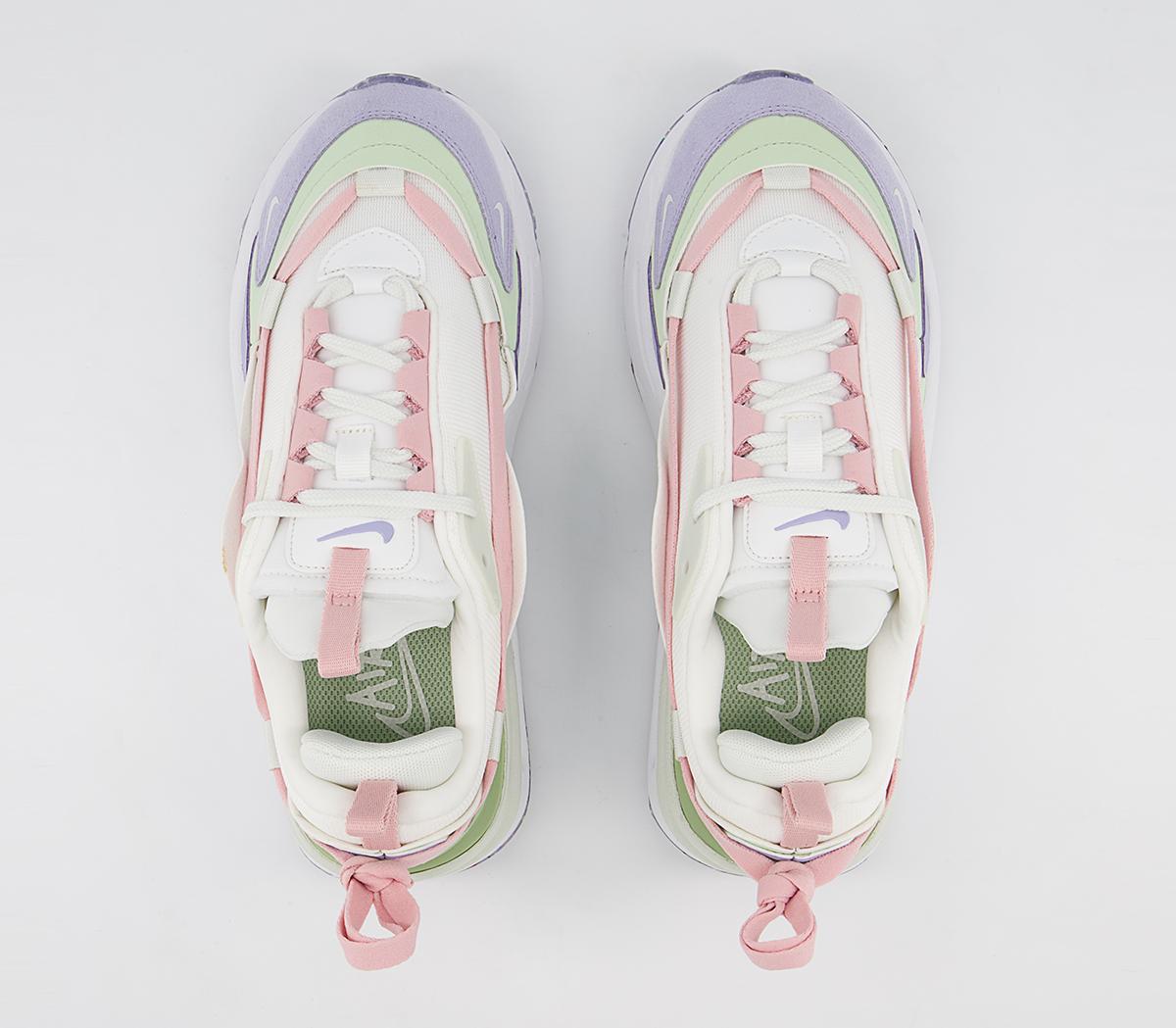 Nike Air Max Furyosa Trainers Nike Air Max Furyosa Trainers Summit White Purple Dawn Honeydew Spruce Aura Pink